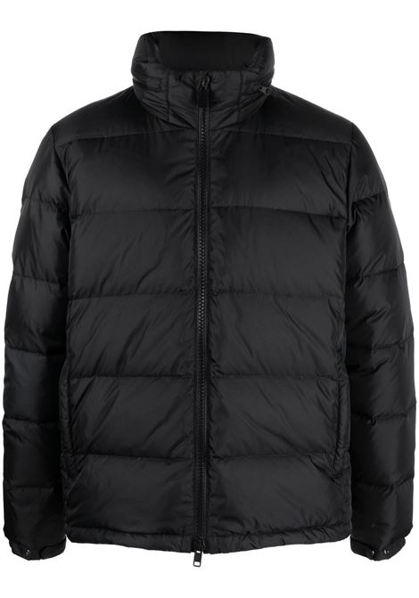 piumino con logo uomo nero in poliammide ASPESI | I018 V00685241